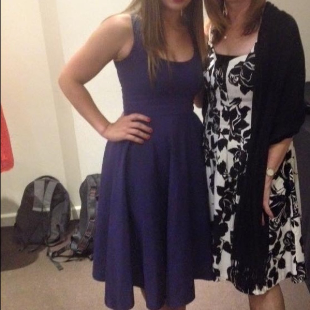 Oday Shakar Dress, dark blue size 8